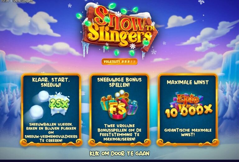 Screenshot 1 van Snow Slingers